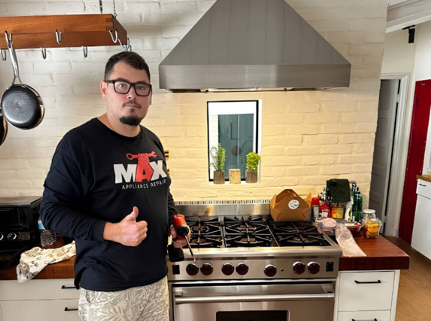 case study fixing a broken gas stove