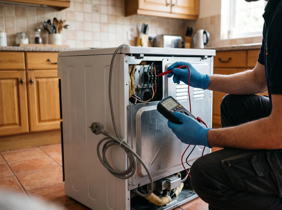 oven not heating but has power diagnosis